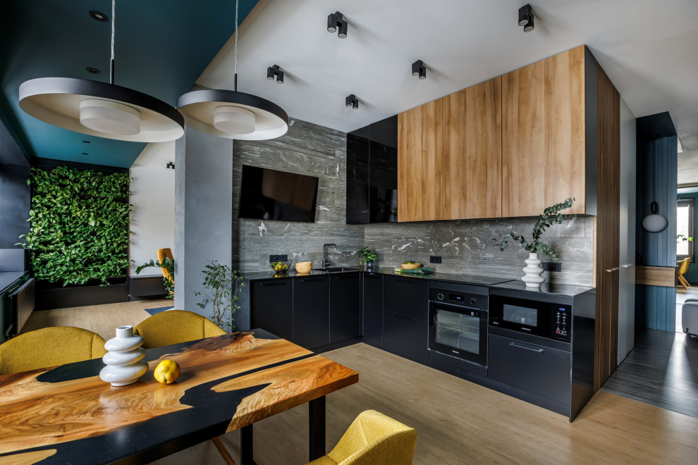 Фотосъёмка интерьера квартиры для портфолио дизайнера Анны Гороховской