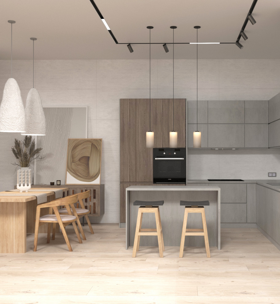 Интерьер частного дома в стиле эко-минимализм