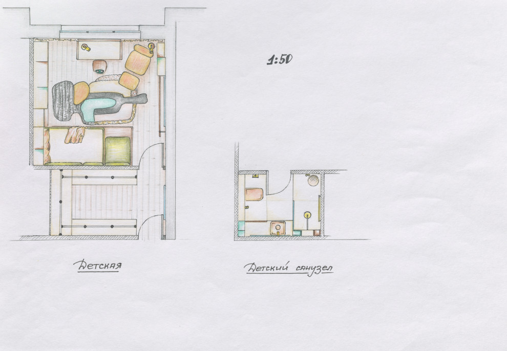 Secret Place. Эскизный проект (ручная подача)