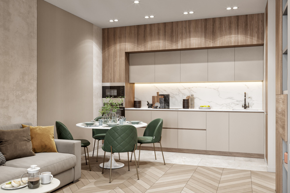 Квартира 72 кв.м. в современном стиле в Квартал 38А.