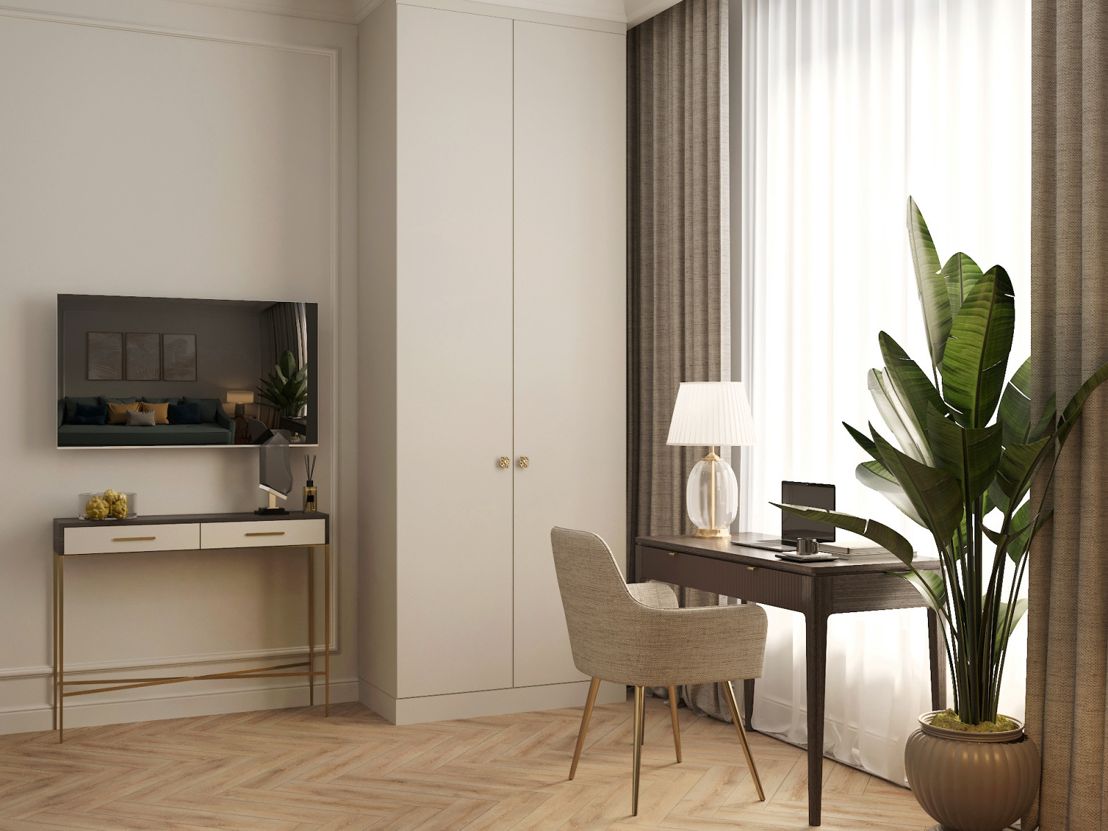 Квартира в современной классике