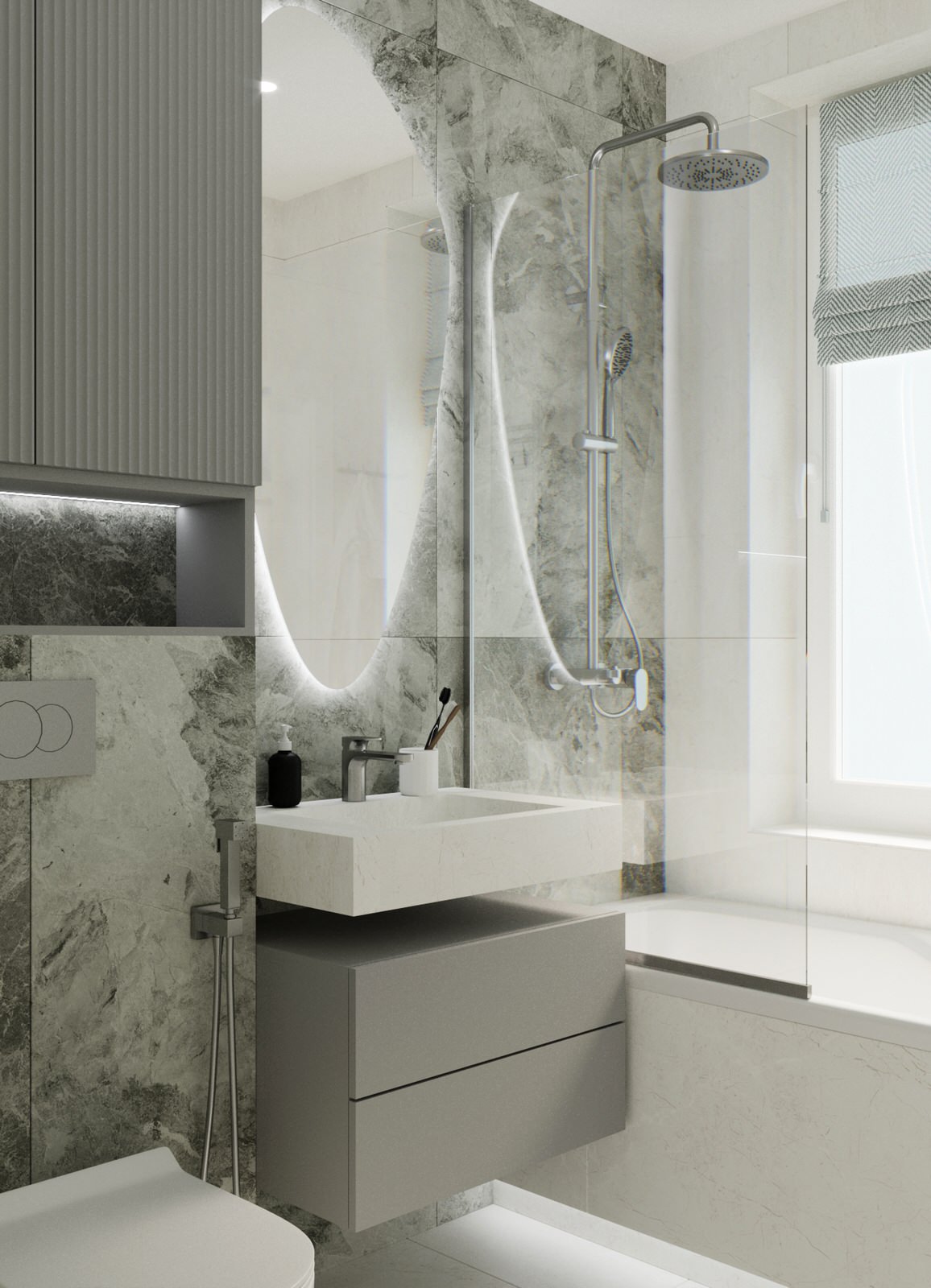 Трехкомнатная квартира в СПб, ЖК "Svetlana Park"