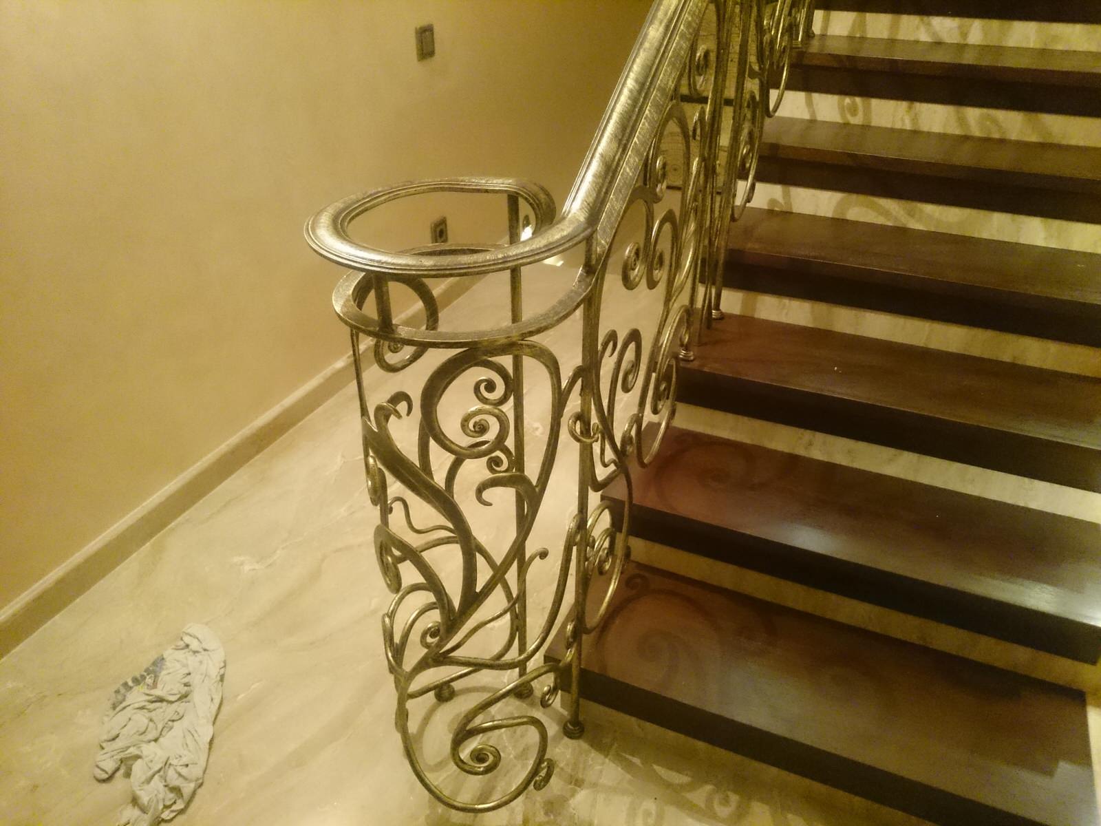 Кованые ограждения в КП Белый Берег