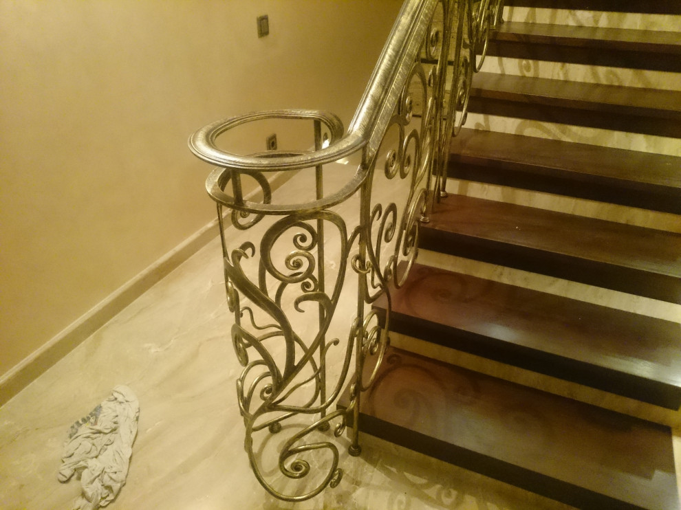 Кованые ограждения в КП Белый Берег