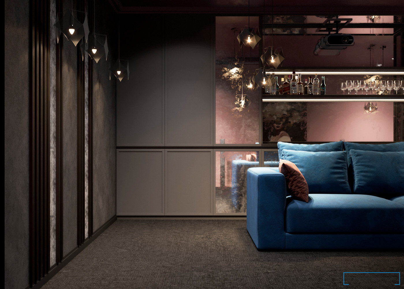 Коттедж 4 этажа