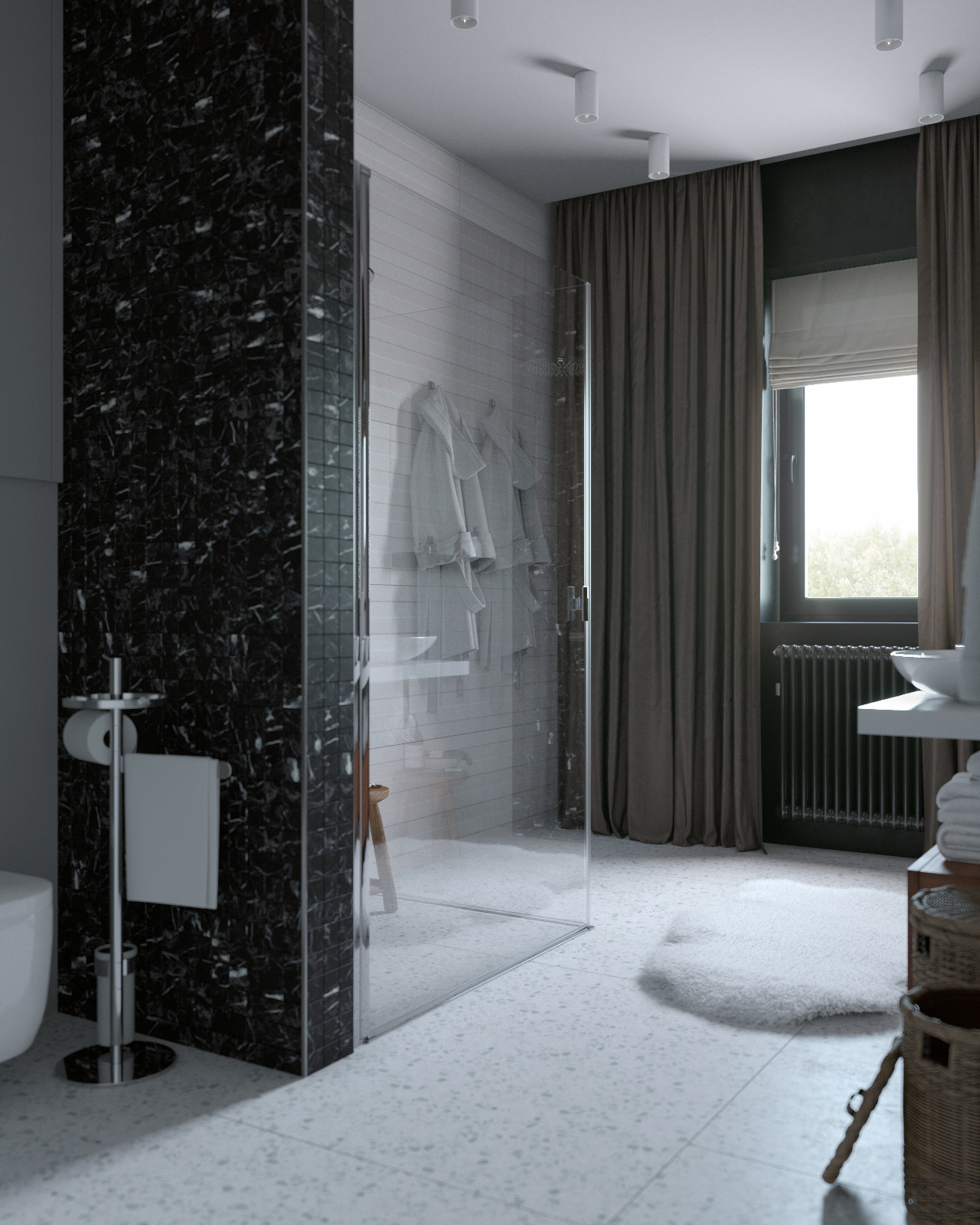 Праект дизайна интерьера таунхауса в Мегаполис - Сити