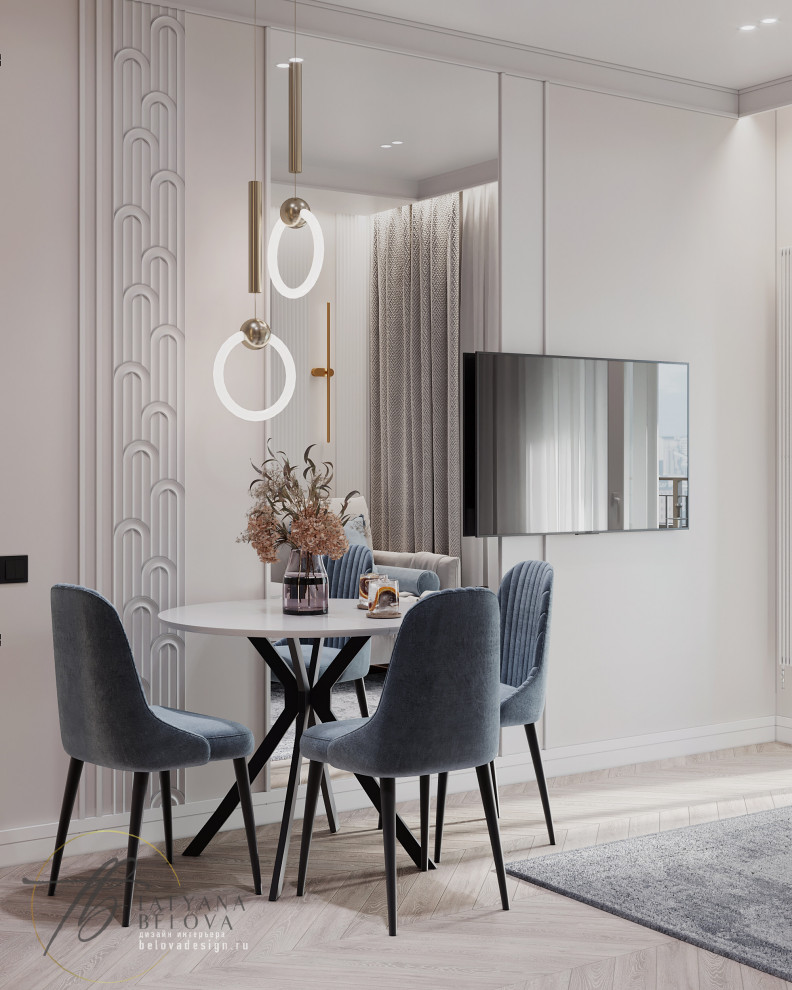 Метрополис, однокомнатная квартира 44,4 кв.м