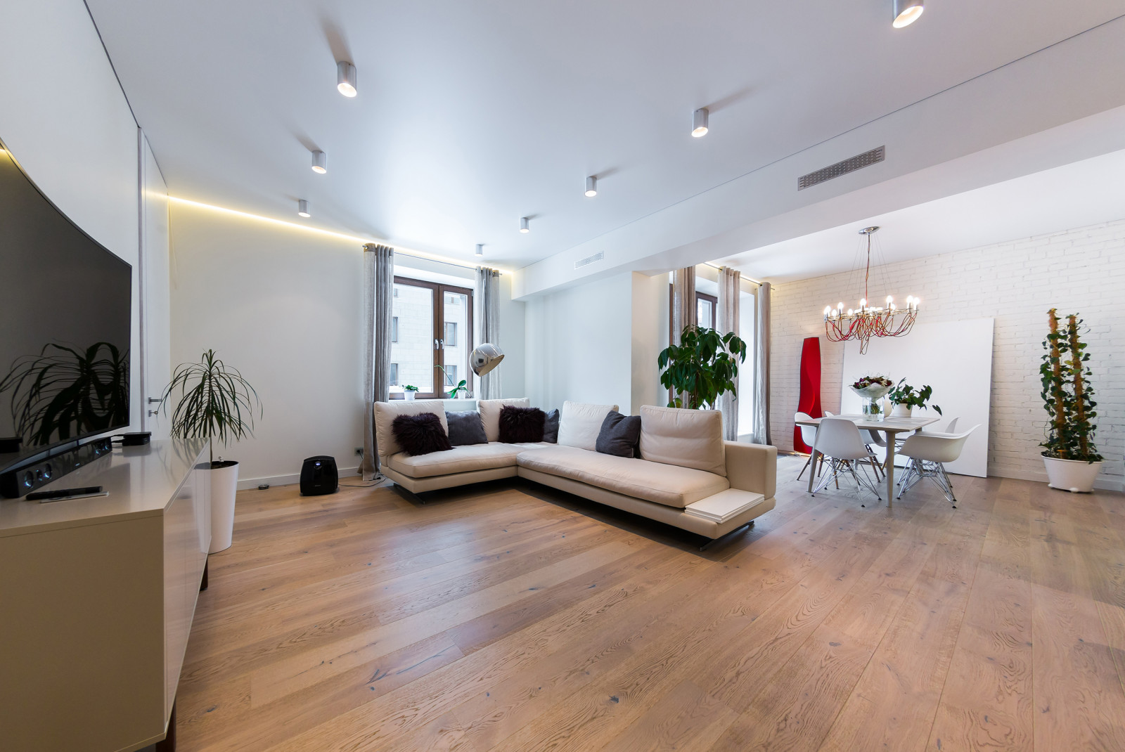 Квартира в светлых тонах