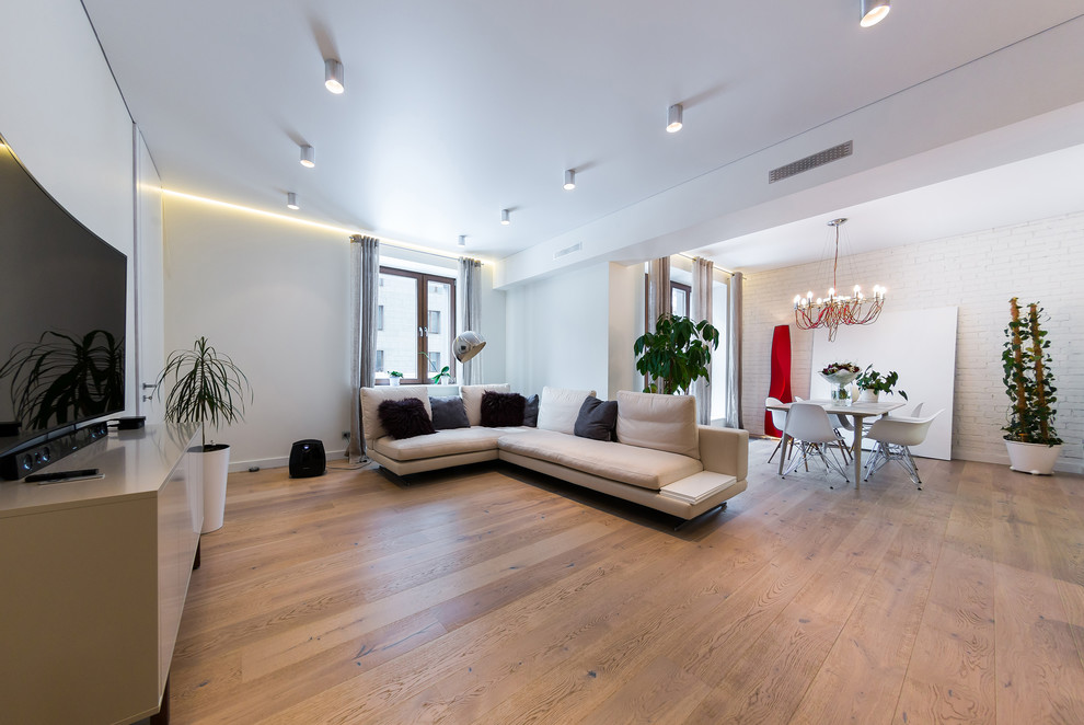 Квартира в светлых тонах