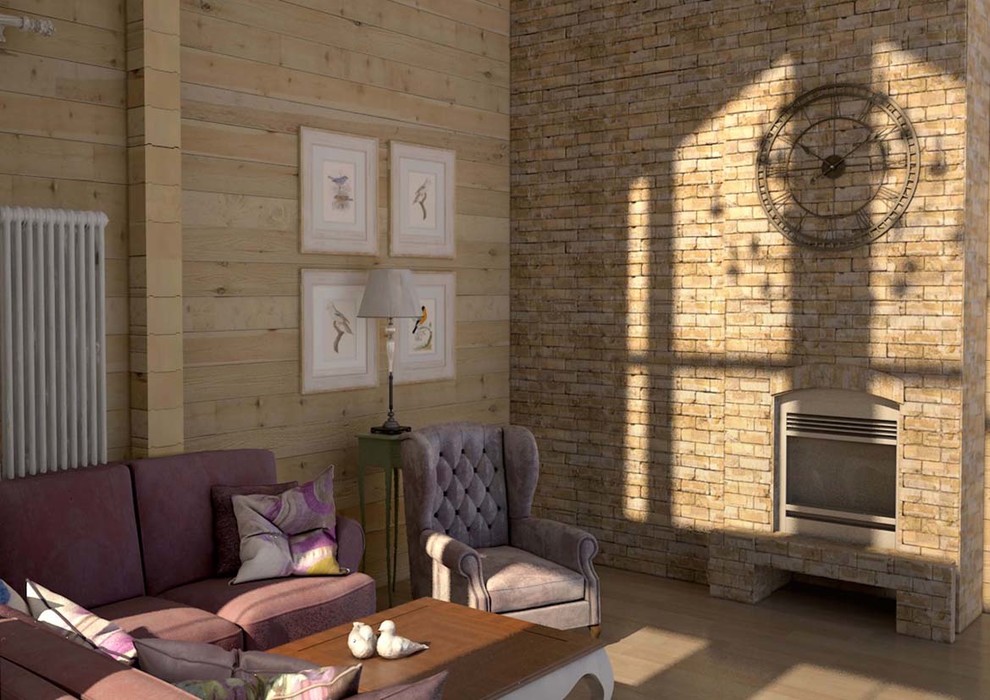 Обложка проекта: Дизайн-проект загородного дома