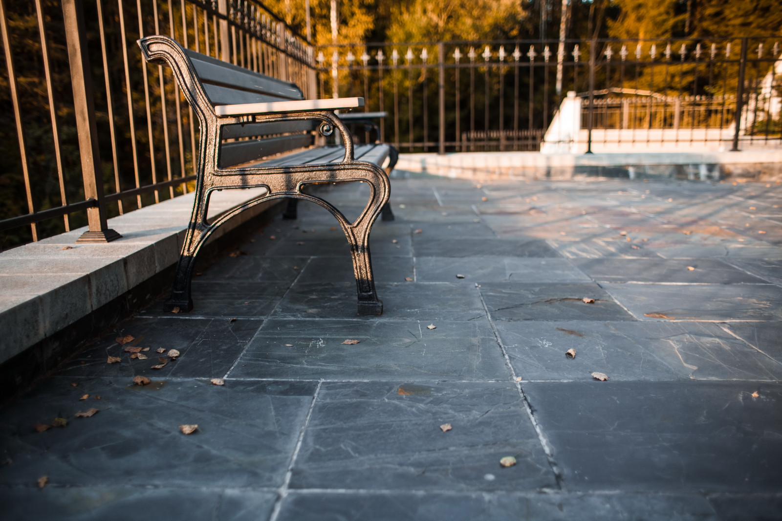 Терраса из сланца