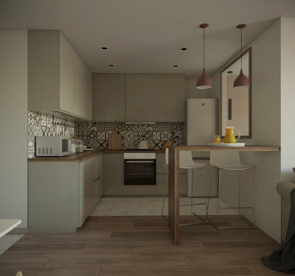 Квартира в современном стиле в городе Ижевске.