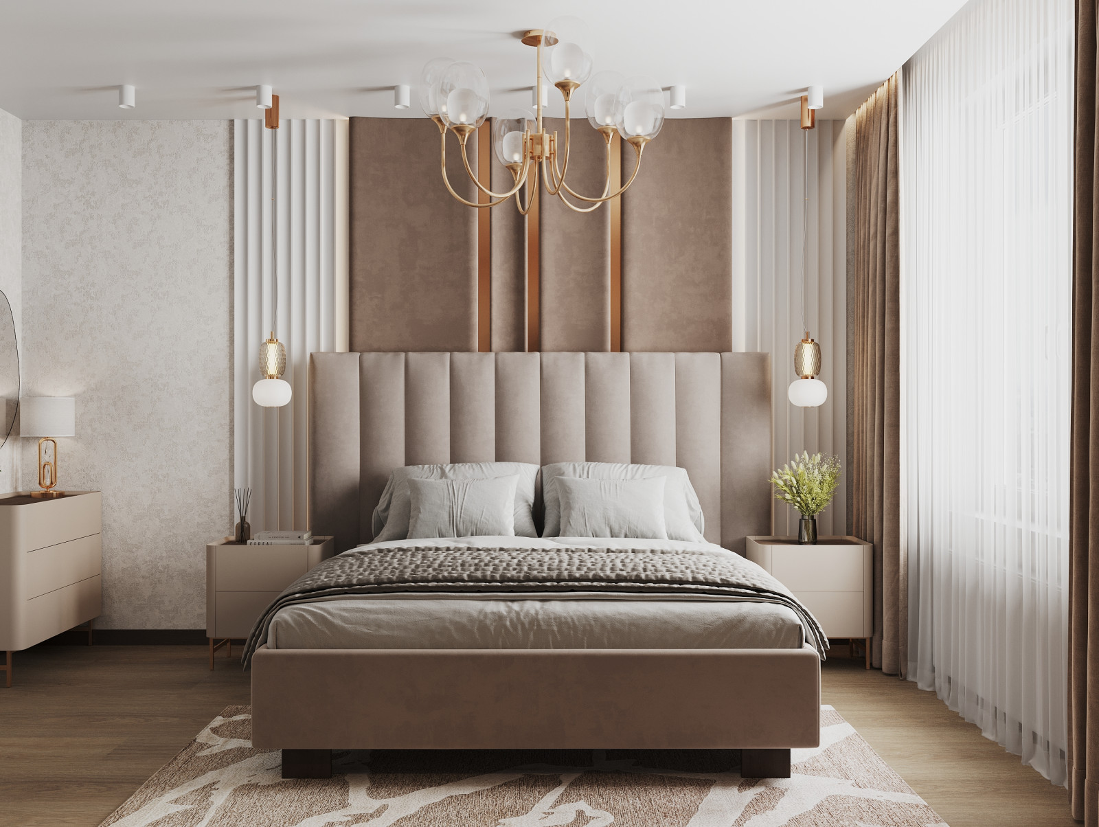 Дизайн квартиры в ЖК "Дома цвета кофе"