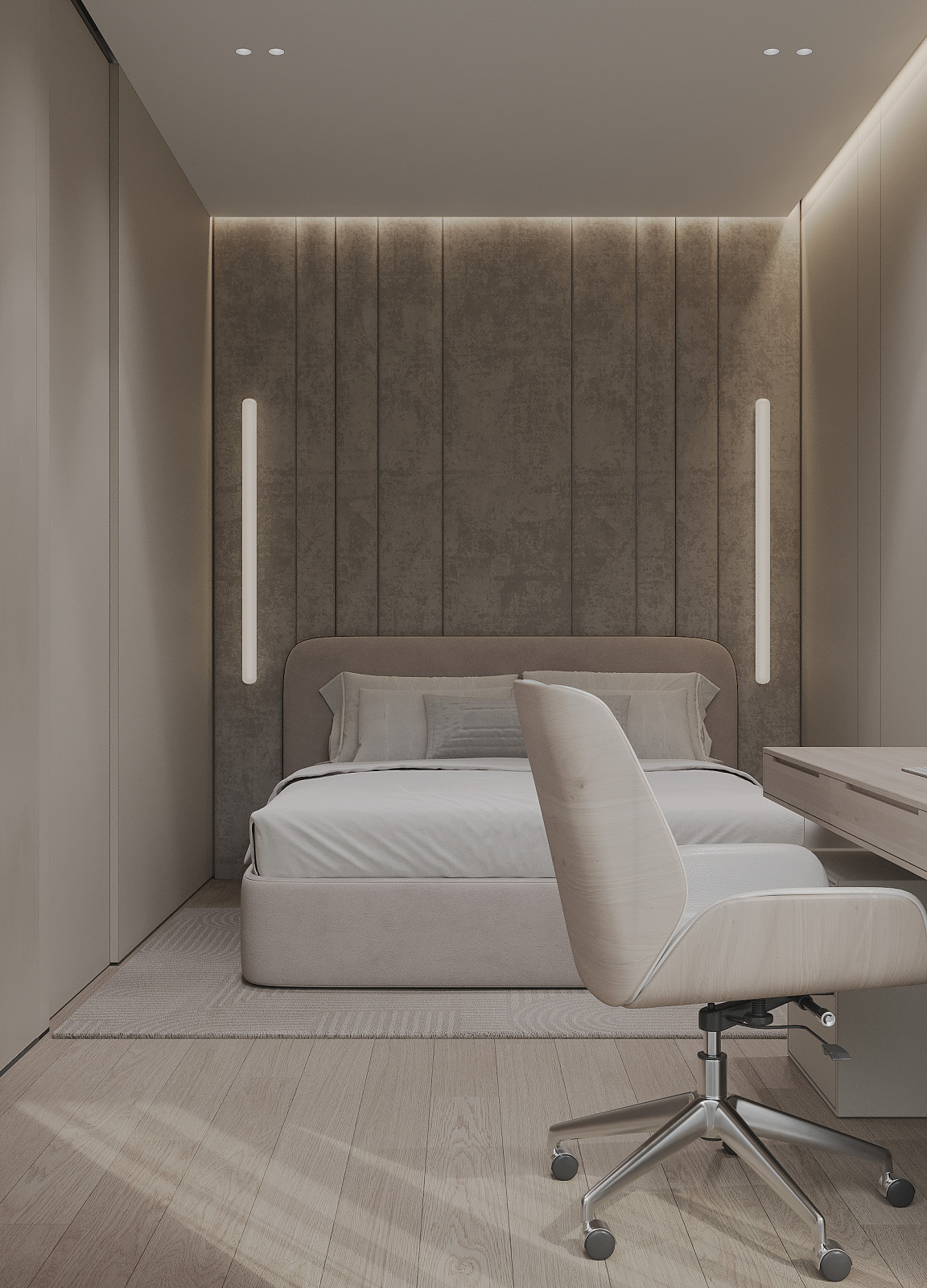 Интерьер апартаментов, Сочи, 45м2