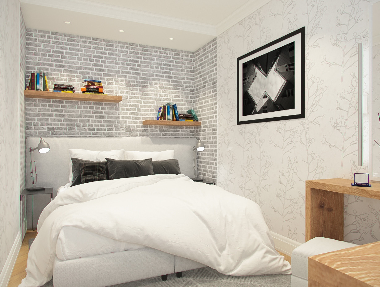 Минималистичная, уютная квартира