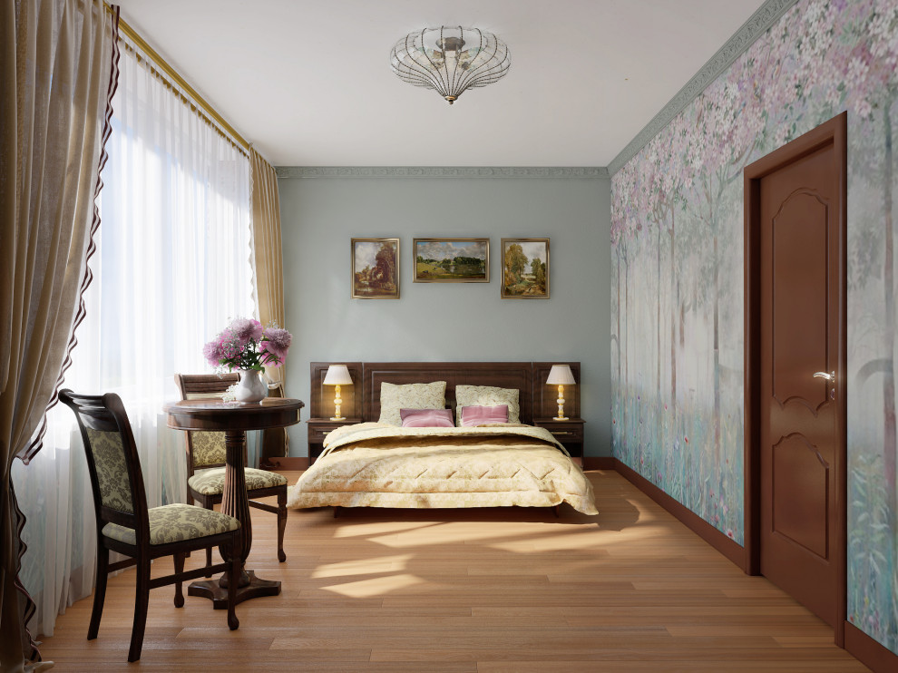 Обложка проекта: гостиница заповедника имени В.М. Пескова