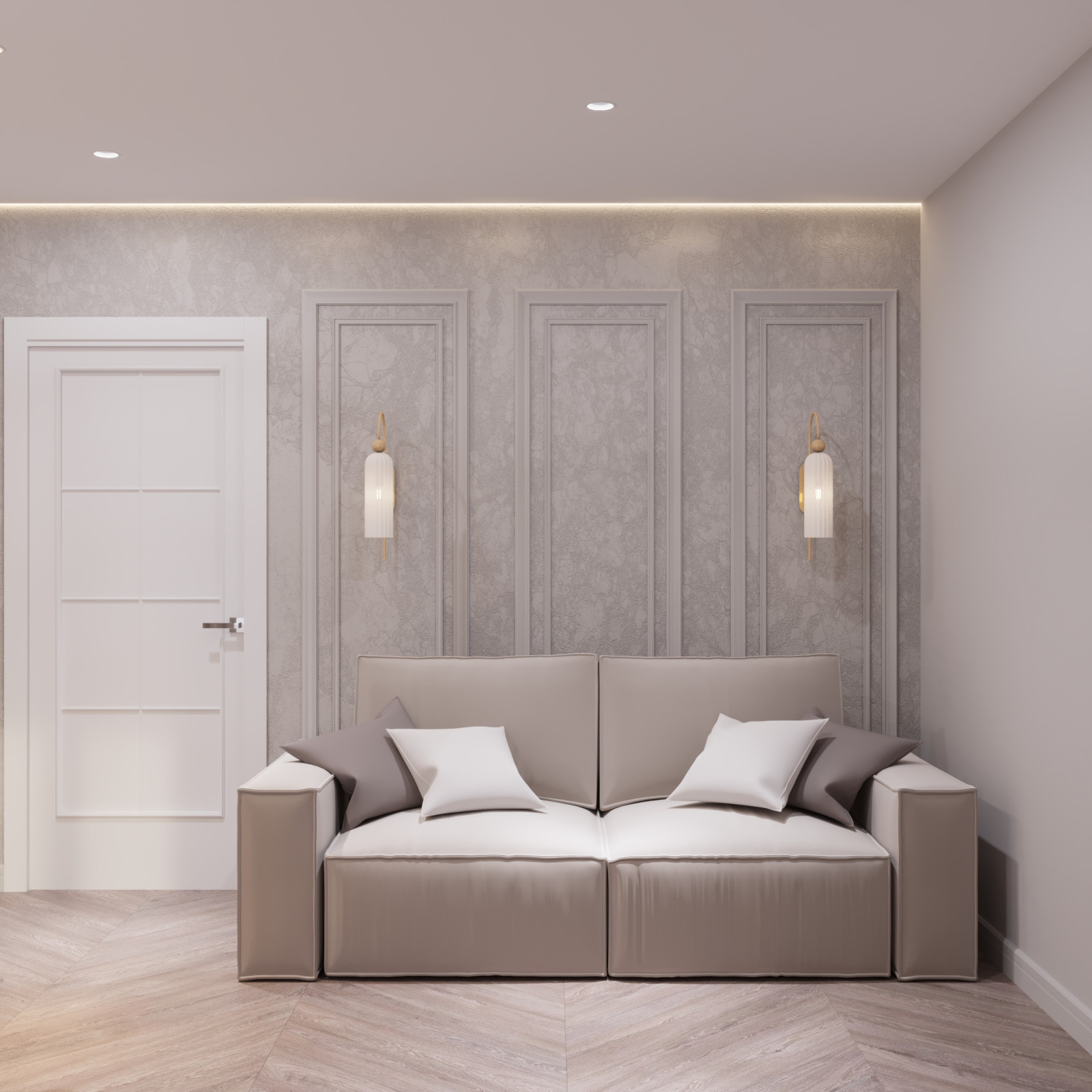 Дизайн интерьера квартиры в ЖК " Пять столиц"