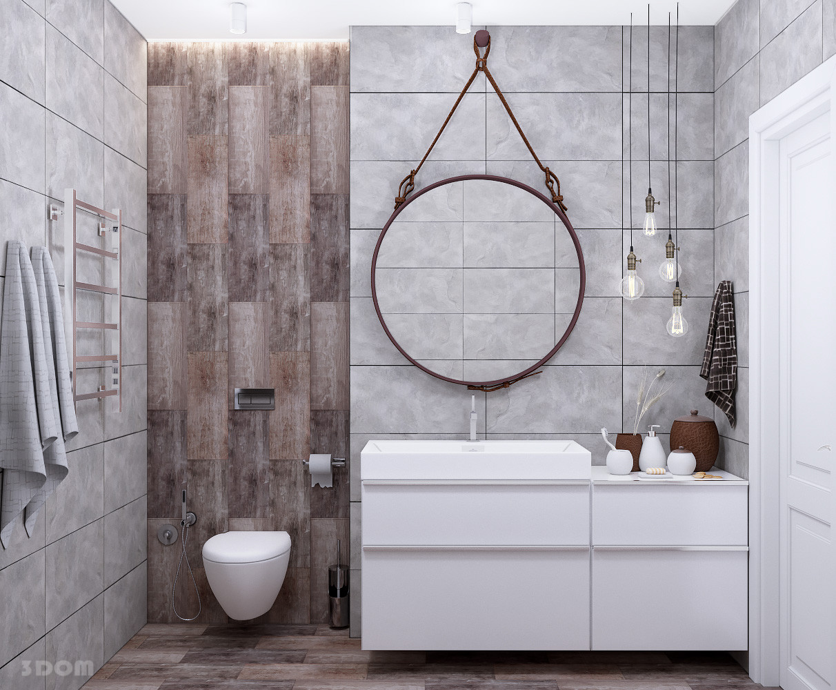 Обложка проекта: Квартира на Космонавтов, 116 кв. м., новостройка