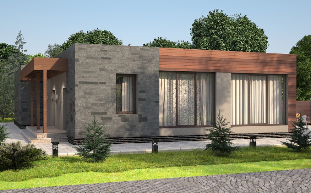 Дом в стиле Райт