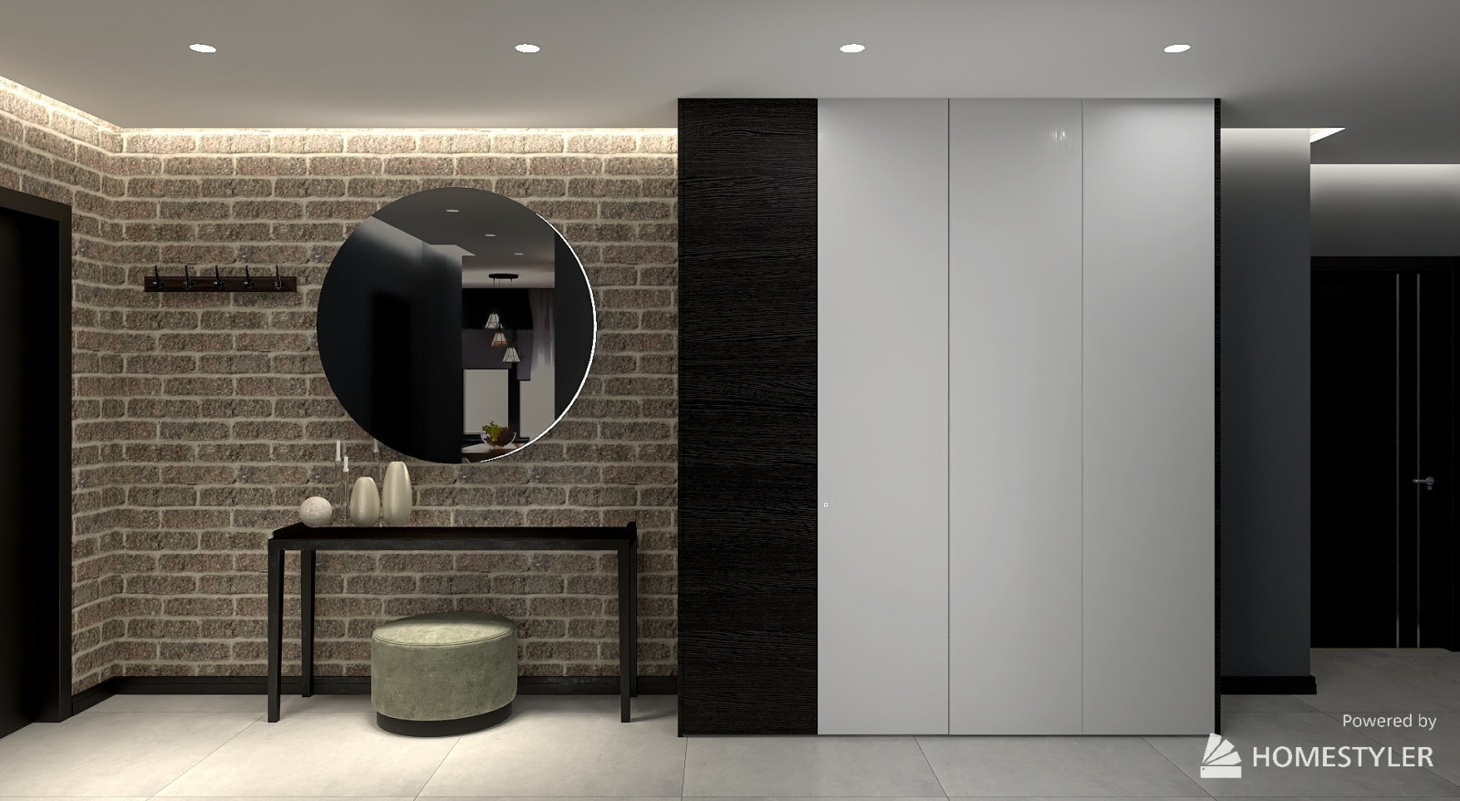 Проект трехкомнатной квартиры