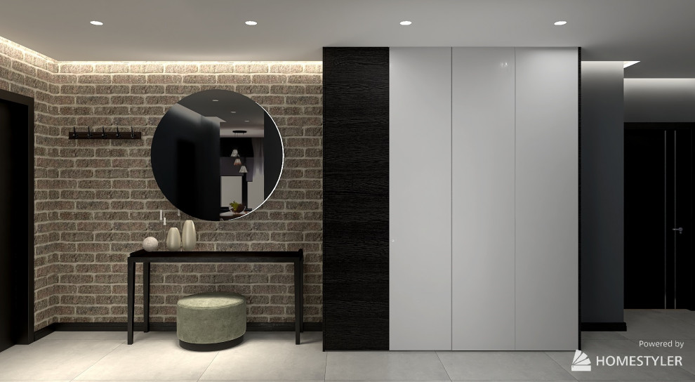 Проект трехкомнатной квартиры