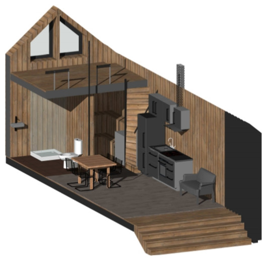 Проект барнхауса Ван Эйк