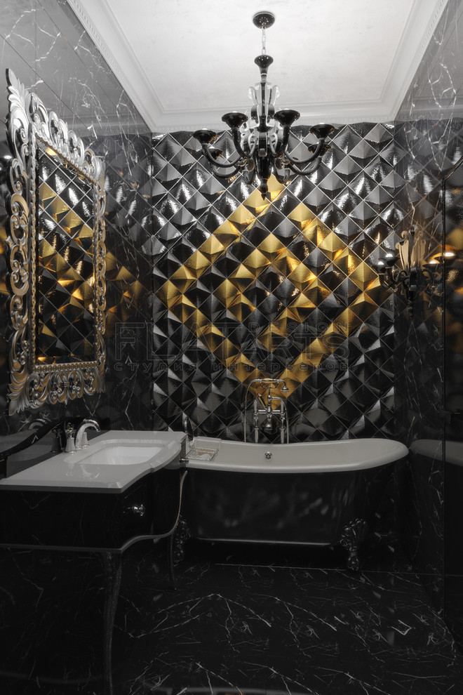 Арт-деко. Дизайн 4-ной квартиры 188кв.м