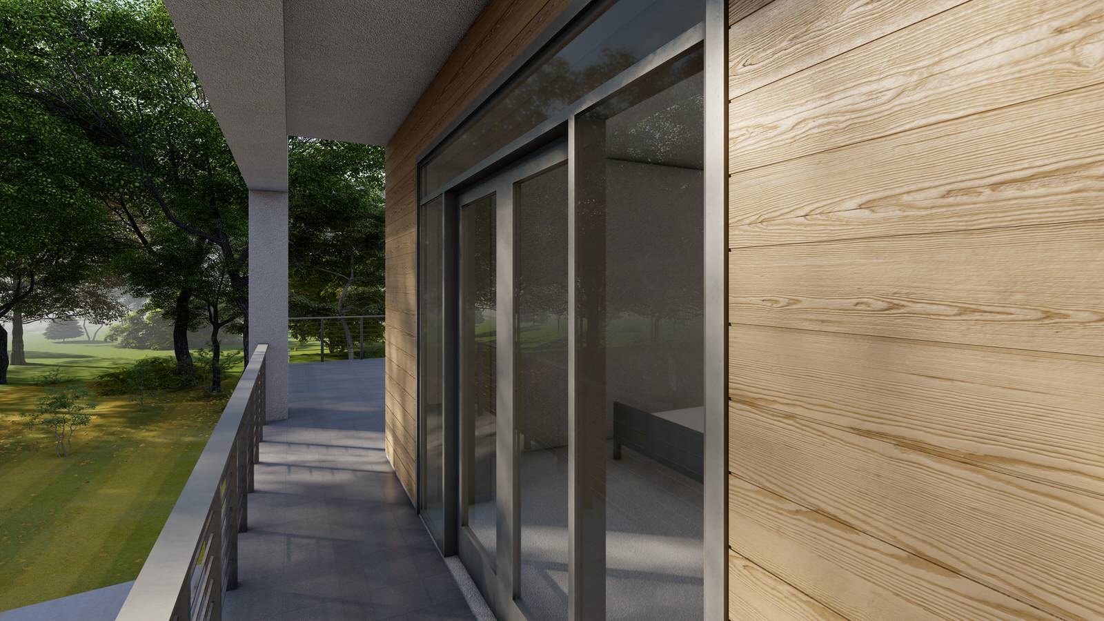 Проект ультра-современного дома в стиле Хай-тек