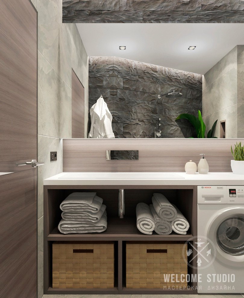 Трёхкомнатная квартира «Urban Jungle» в г. Москва