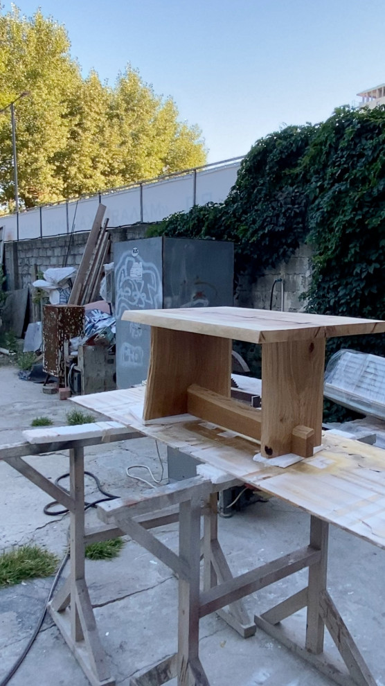 Обложка проекта: Журнальный стол Слэб ясеня