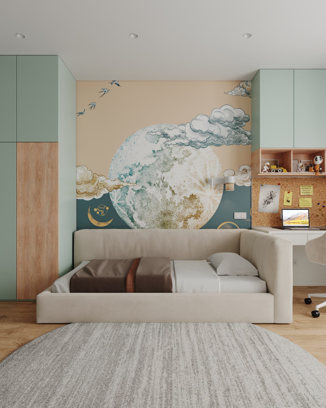 Дизайн проект квартиры 160м