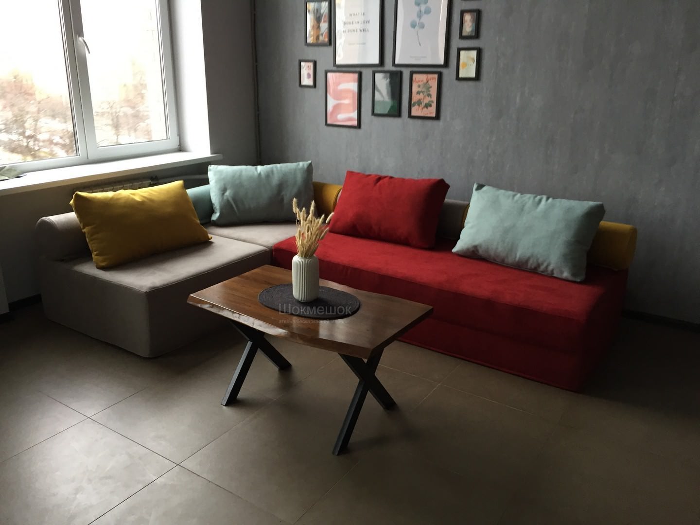 Бескаркасный модульный диван Miss 3