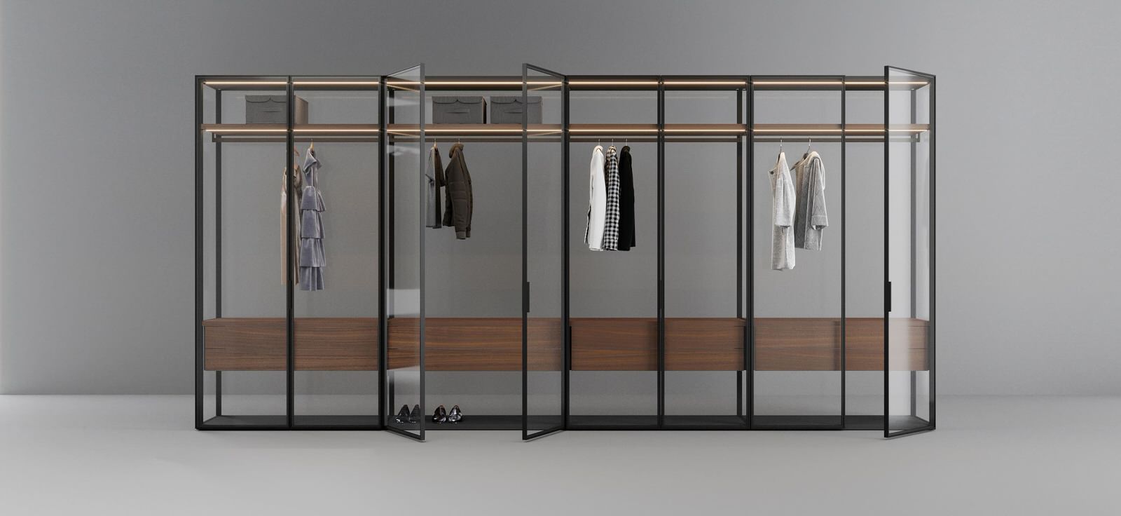 Обложка проекта: Гардероб витрина