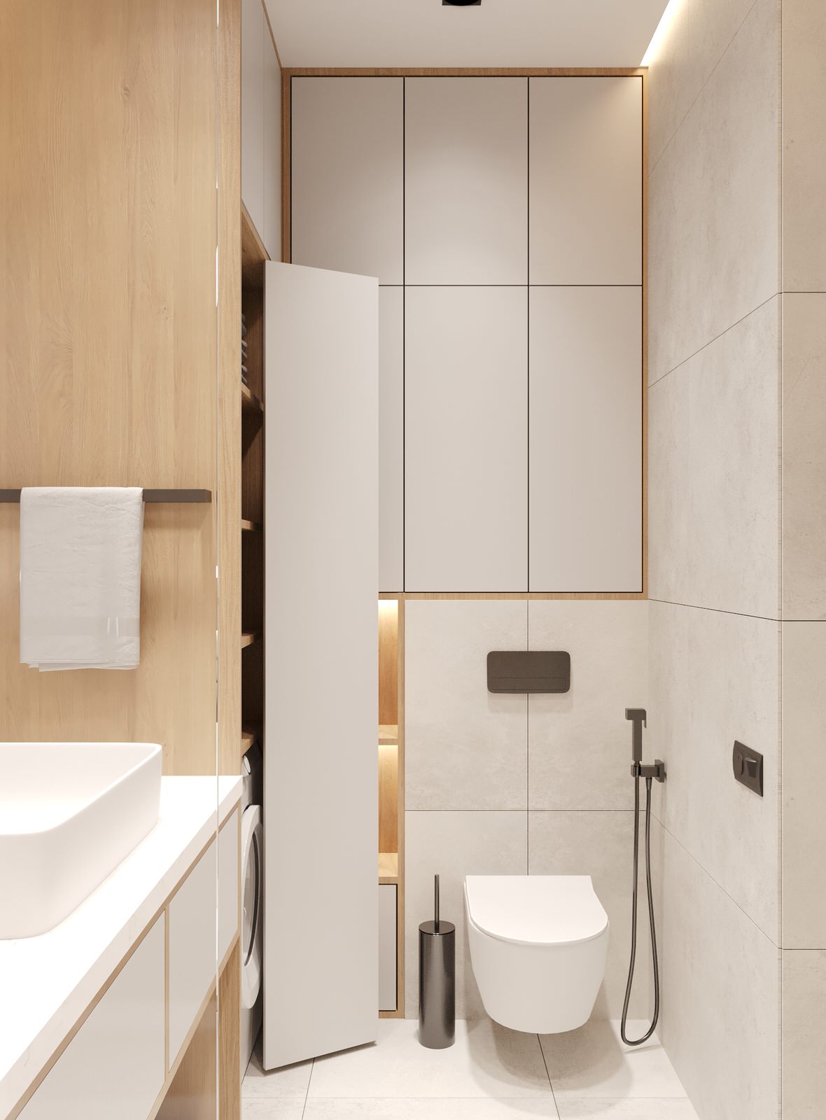 Санузел в ЖК Александровский