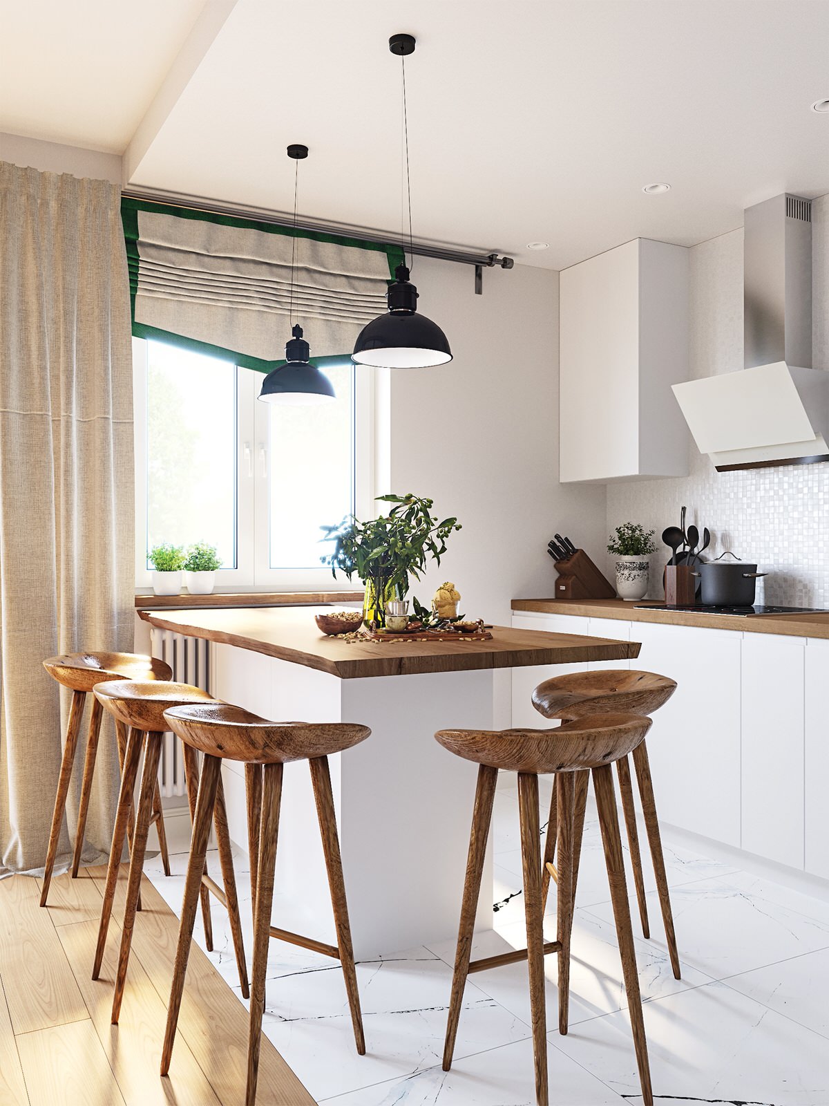 Интерьер уютного дома в Москве