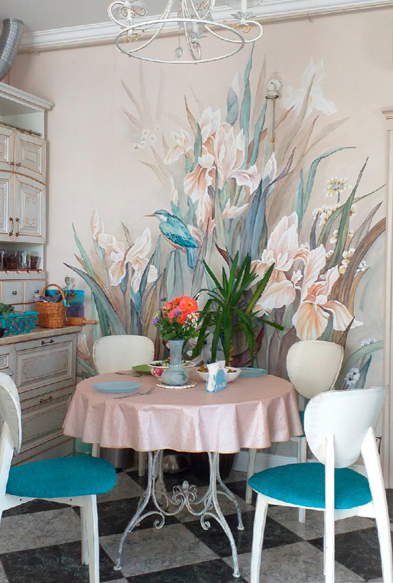 Роспись загородного дома в Сочи