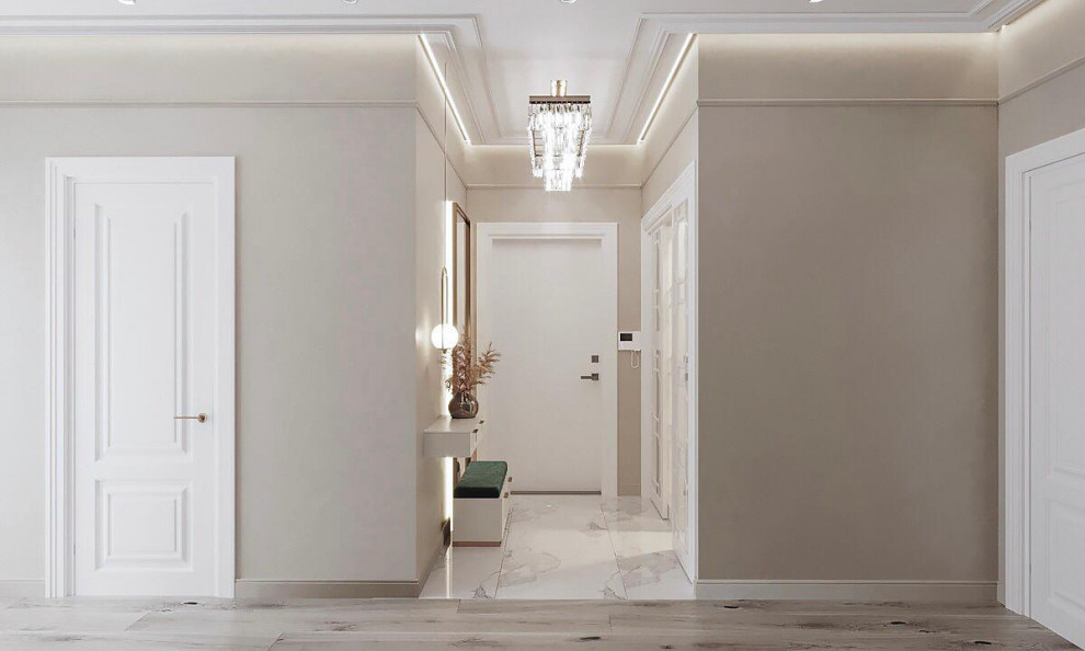 Дизайн проект квартиры "ЖК Кутузовский" 123 м2