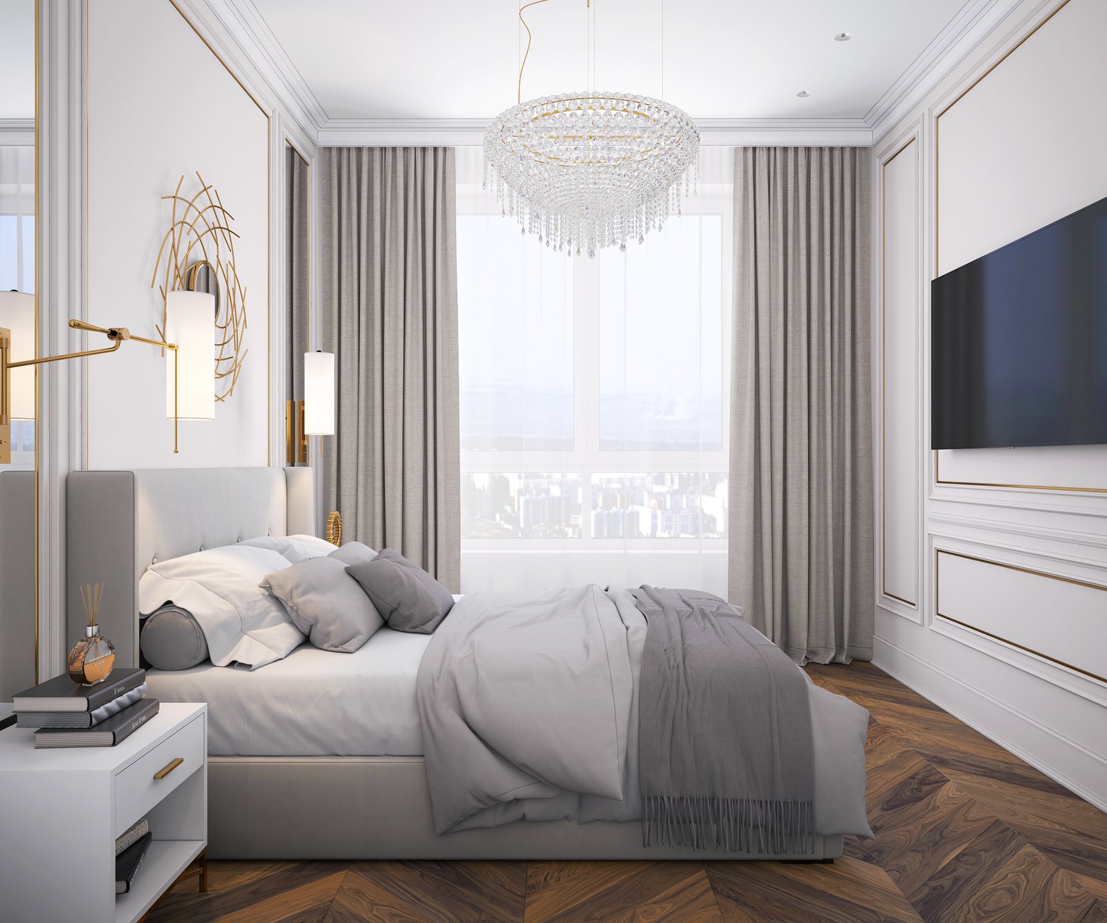 Элегантная классика - Сердце столицы 80 кв.м.