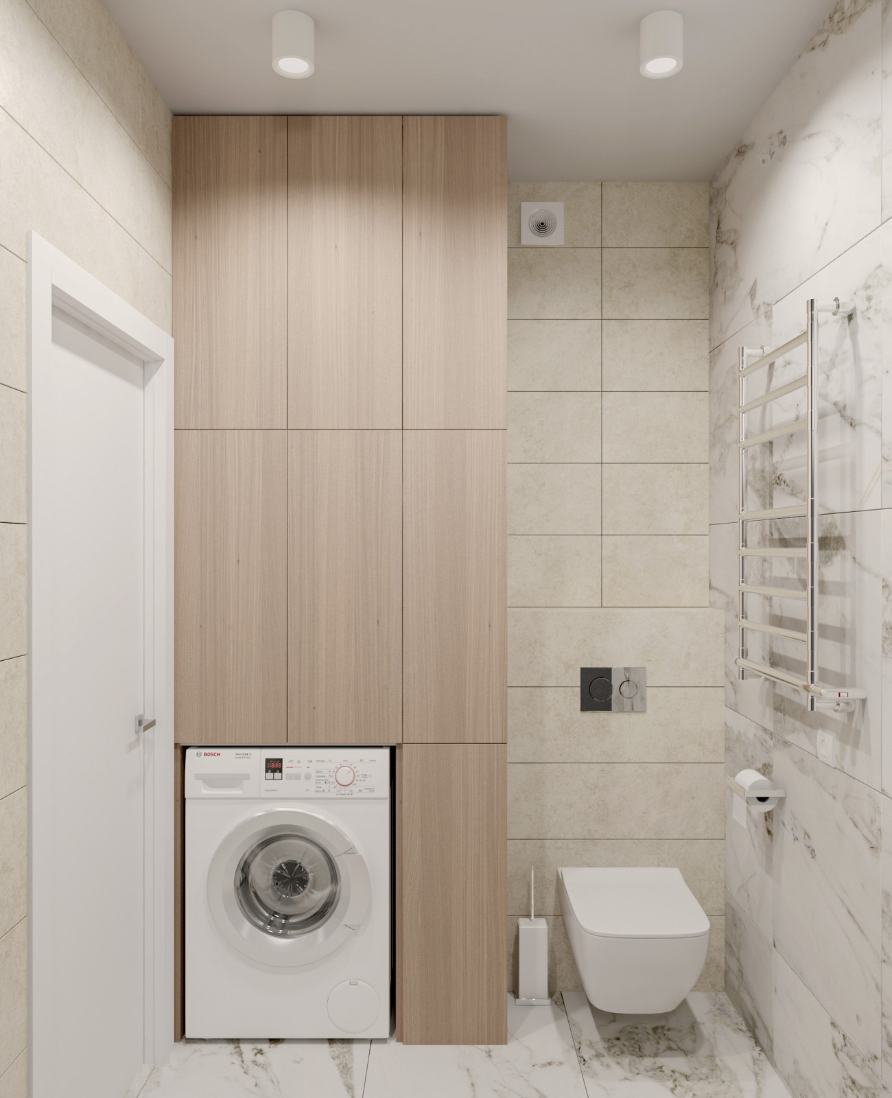 Обложка проекта: Ванная комната для девушки