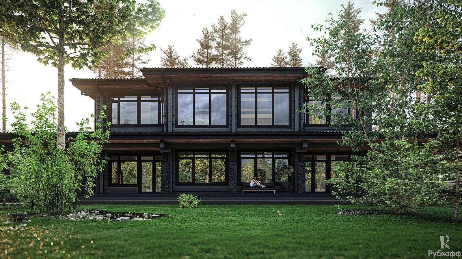 Дом из бруса П-271