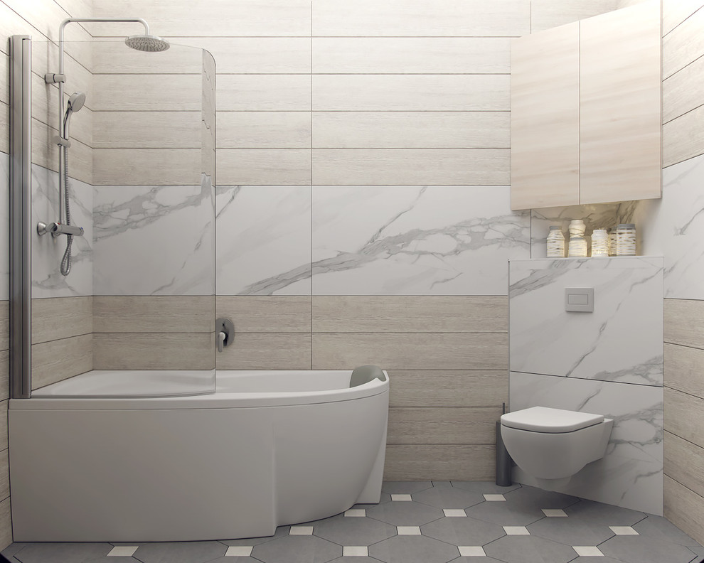 Интерьер частного дома в Московской области.