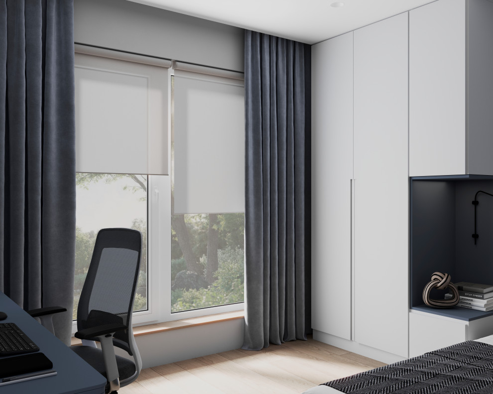 Частный дом с небольшой высотой потолков