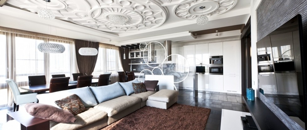 Авангардный интерьер