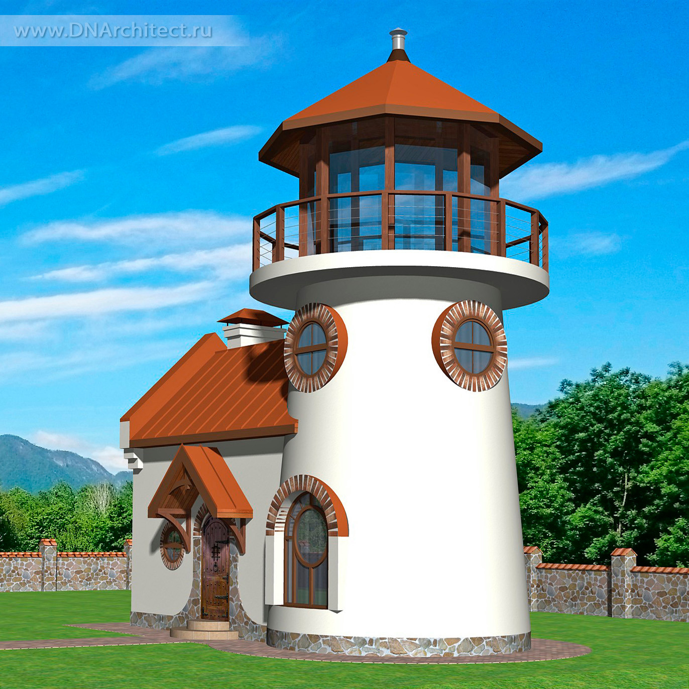 Проект "дом-маяк" в Крыму