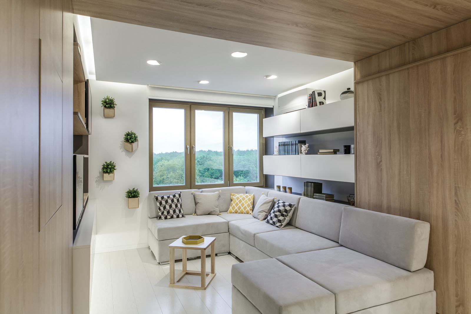 Гостиная с порталом