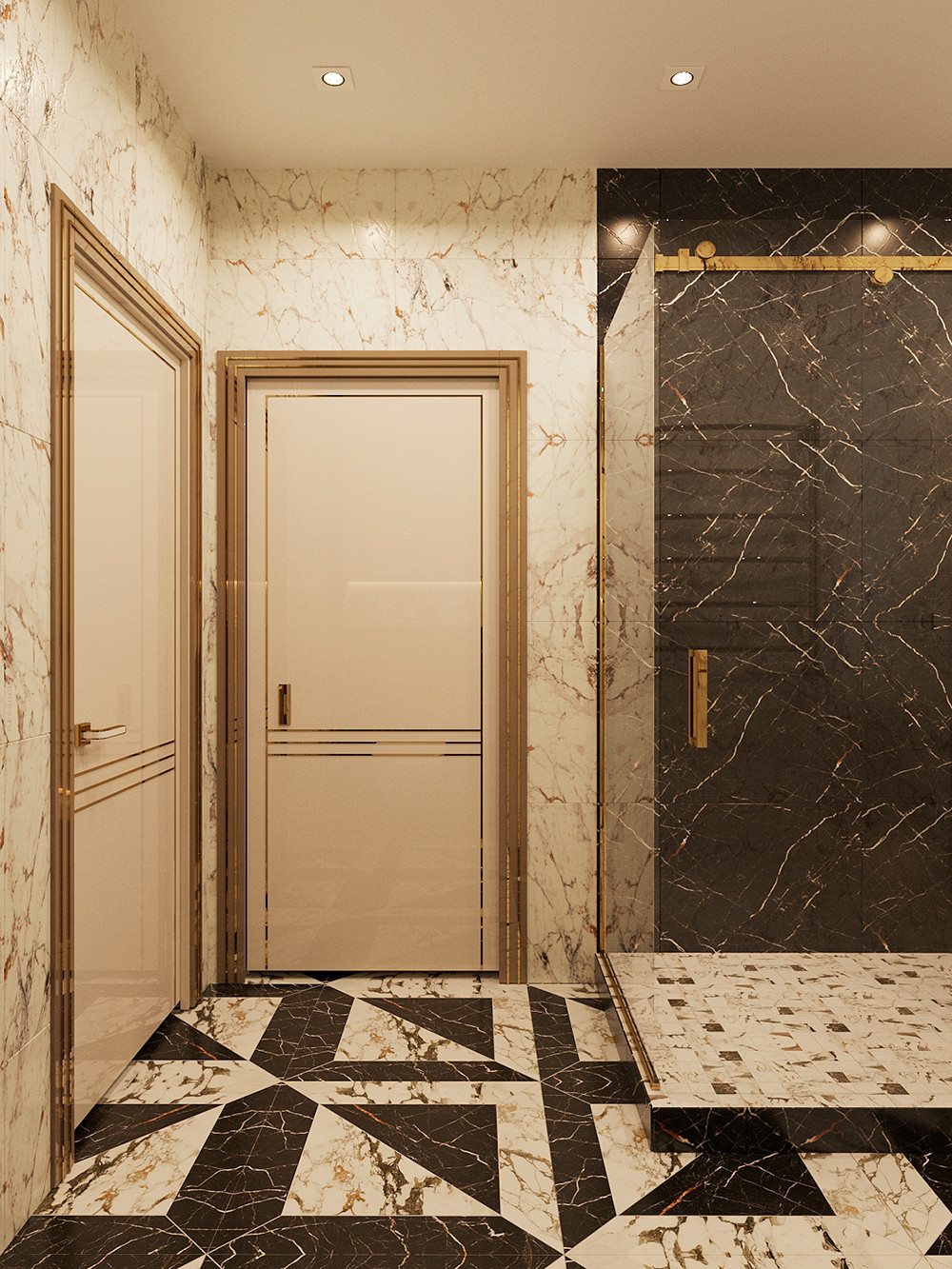 ДИЗАЙН ИНТЕРЬЕРА КВАРТИРЫ В ЖК РУМЯНЦЕВО-ПАРК, 105 КВ.М.