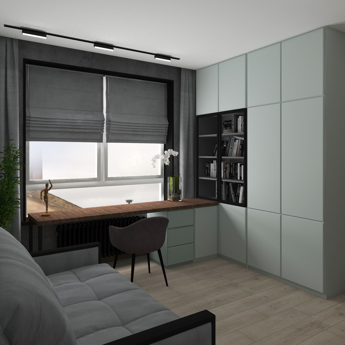 Обложка проекта: Дизайн квартиры "Эколофт"