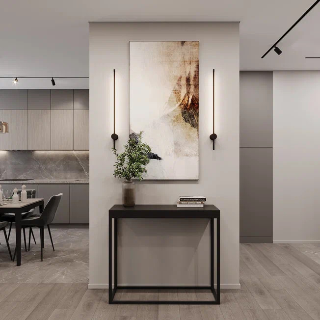 Дизайн проект 4-х комнатной квартиры 145 м2 для семейной пары с детьми