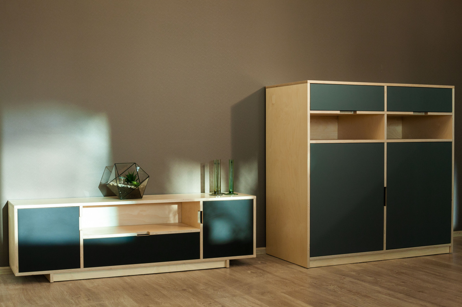 Мебель из фанеры и пластика