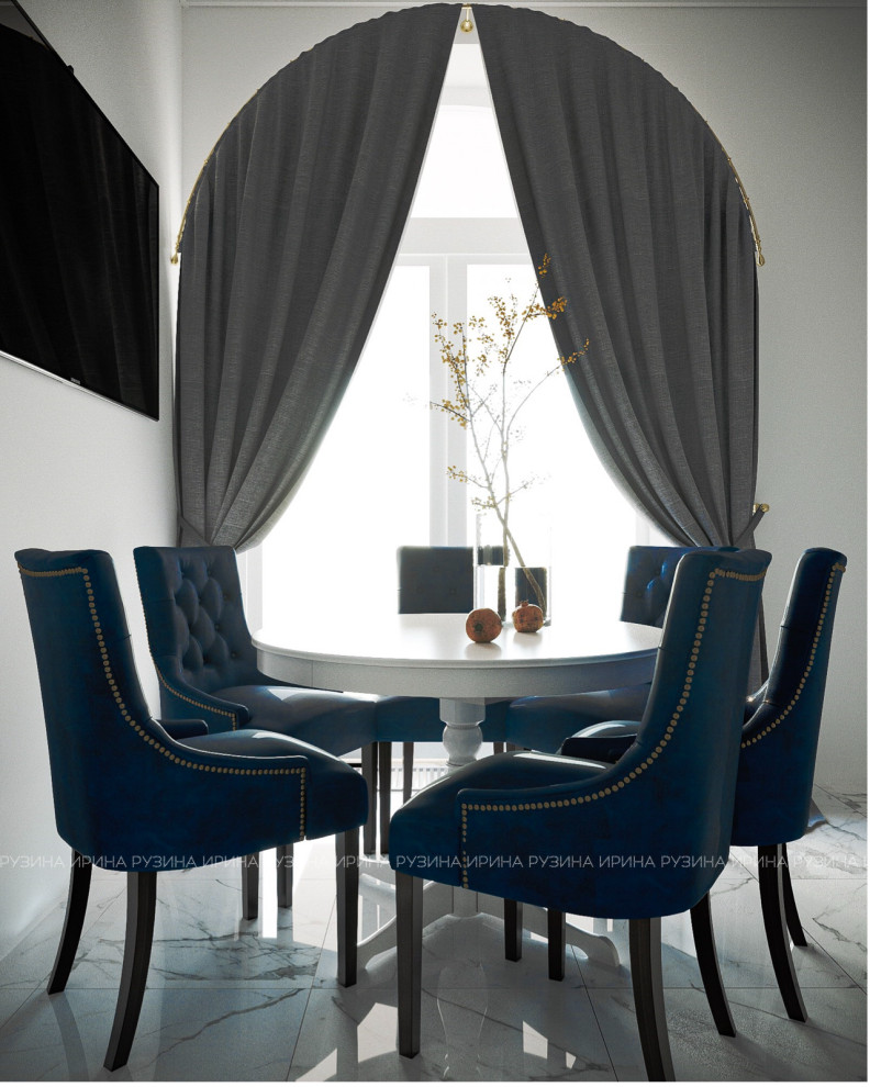 двухэтажный дом современная классика